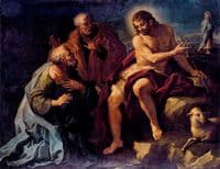 San Juan Bautista como precursor (Saint John the Baptist with Saints)