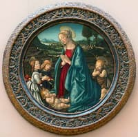 The Virgin and Infant with John the Baptist and Two Angels