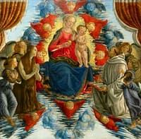 Virgin and Child with Mary Magdalene, Saint Bernard, Angels and Cherubins
