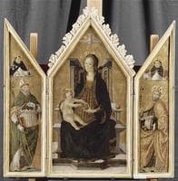 Triptych:  Virgin and Child