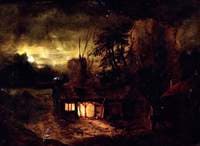 Rothesay Castle, Moonlight