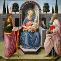 Madonna and Child with Saint James the Elder and Saint John the Evangelist