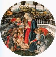 Madonna and Child with Saint John the Baptist and an Angel