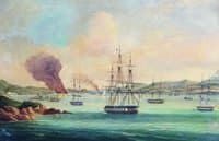 The Battle in the Monastery Bay, 1832