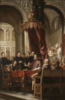 The Conversion and Baptism of St. Augustine by St. Ambrose