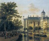 The Nieuwezijds Voorburgswal in Amsterdam