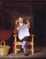 A Man Reading
