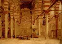 Interior of the Mosque of Metwalis, Cairo