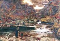 View on the Lyn near Watersmeet, North Devon