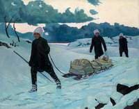 Royal Navy Armoured Car Squadron: Winter Transport of Wounded at Alexandrovsk