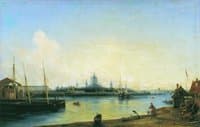 A View of Smolny Monastery, St. Petersburg