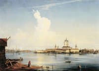 A View of Smolny Monastery, St. Petersburg