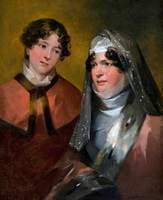 Mrs Brown of Newhall, Penicuik, and Her Daughter