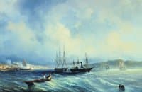 The Ilya Muromets Frigate and the Kamchatka Steamship