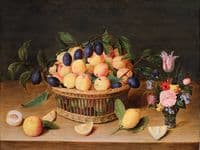Still Life with Fruit and Flowers