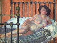 Nude on Bed