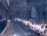Volunteers Drilling in the Courtyard of Burlington House