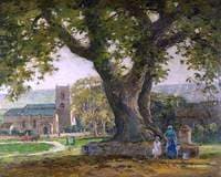 Wensley Village, Yorkshire