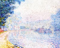 Samois, the Riverbank, Morning