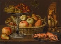 Nature morte aux fruits sur une table