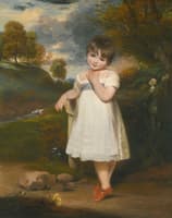 Portrait Of Emma Laura Whitbread, Later Lady Eversley