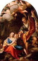 Madonna della scodella (after Correggio)