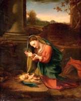 The Madonna Adoring the Infant Christ (after Correggio)