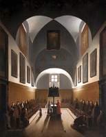 The Choir of the Capuchin Church in Rome