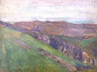 Landscape: Hillside with Rocks