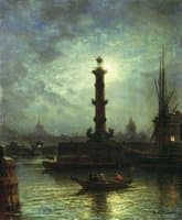 Moonlit Night on the Neva