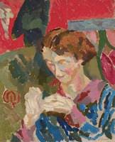 Woman Sewing