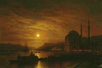 Moonlit Night in Constantinople