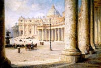 View of St. Peter's, Rome