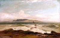 The Little Cumbrae from Corrie, Arran