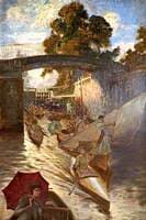 Boulter's Lock, Sunday Afternoon (study)
