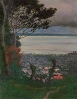 Vue d'Honfleur, le soir