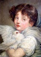 A Girl with a Dove