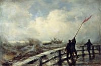 Storm in Oostende