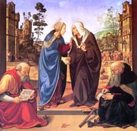 The Visitation with St. Nicholas and St. Anthony Abbot