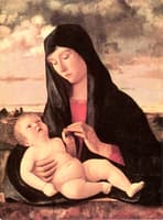 Madonna and Child in a Landscape