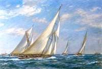 Yachts off Spithead