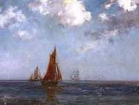 Seascape with Fishing Smacks