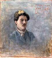 Self Portrait in an Oriental Cap
