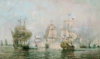 The First Battle of the Russian Fleet, 1719