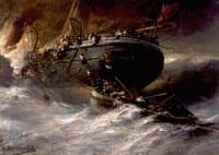 Ship on Fire