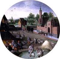 The Four Seasons, Spring: Sheep-Dipping