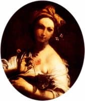Young Woman with a Pink Cat