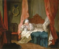 Francis Matthew Schutz in His Bed