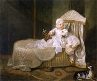 Gerard Anne Edwards Hamilton, in His Cradle