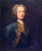 Unknown Man, in a Gold-Laced Blue Coat with Ermine Lapels